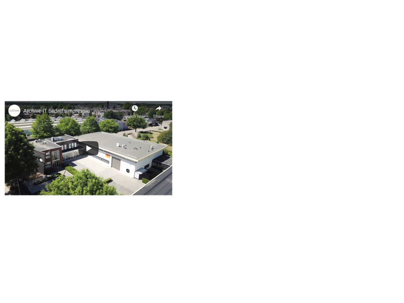 ISO certificering | Archive-IT