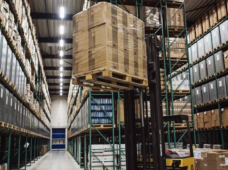 Archiefopslag met pallets bij Archive-IT